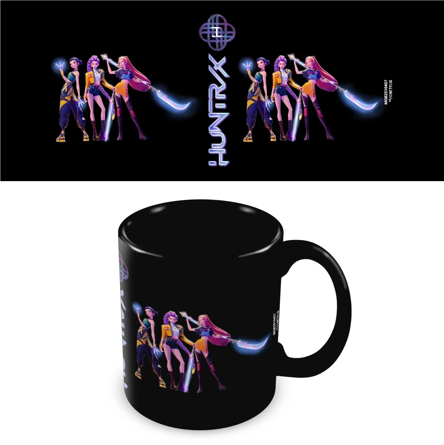 K-POP Demon Hunters Huntrix tazza